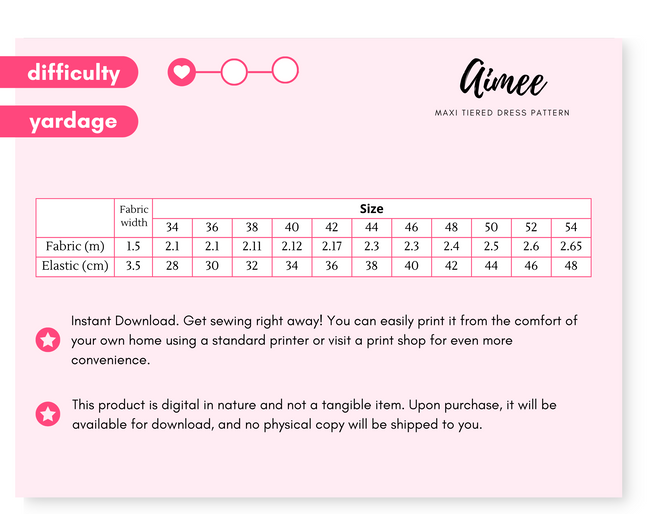 AIMEE - Apron Dress Pattern