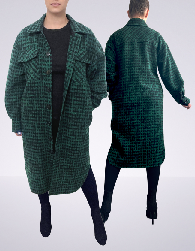 FALLON - Shacket pattern