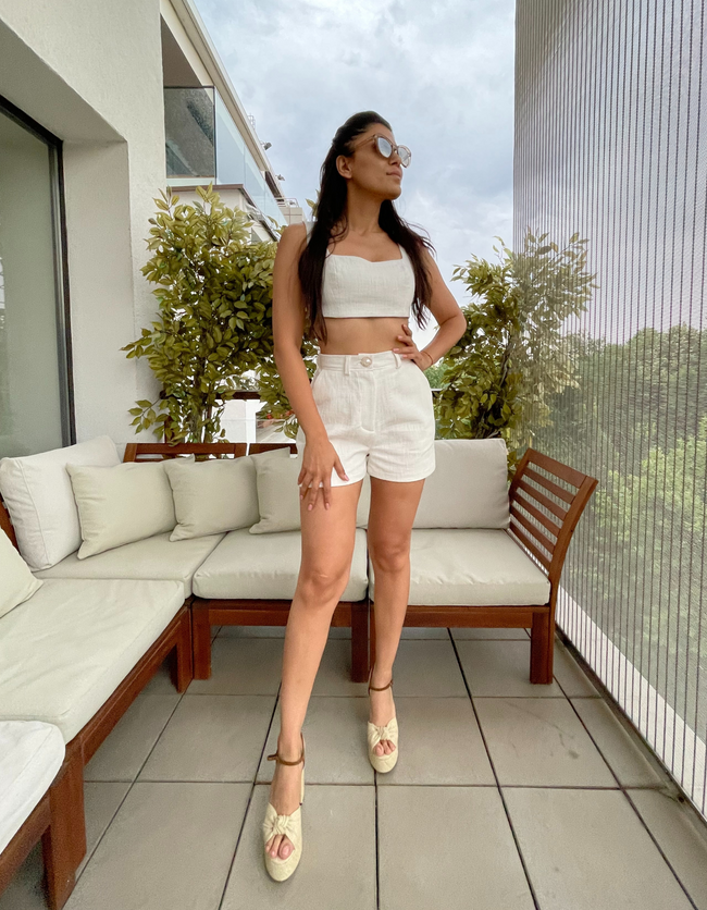 SOPHIE - Bustier Top & Shorts Coords