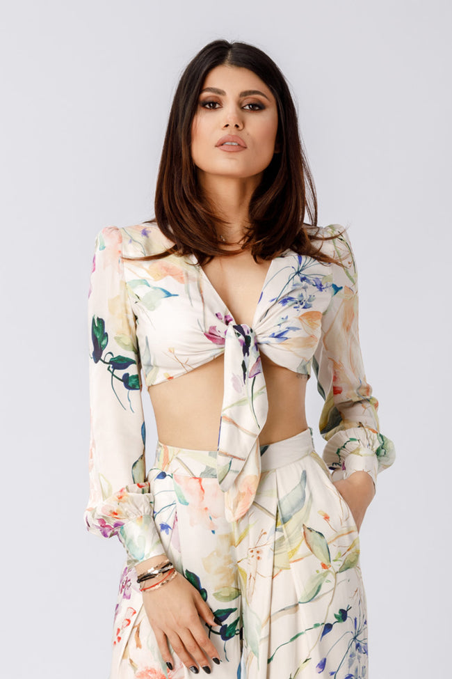 long sleeve crop top sewing pattern
