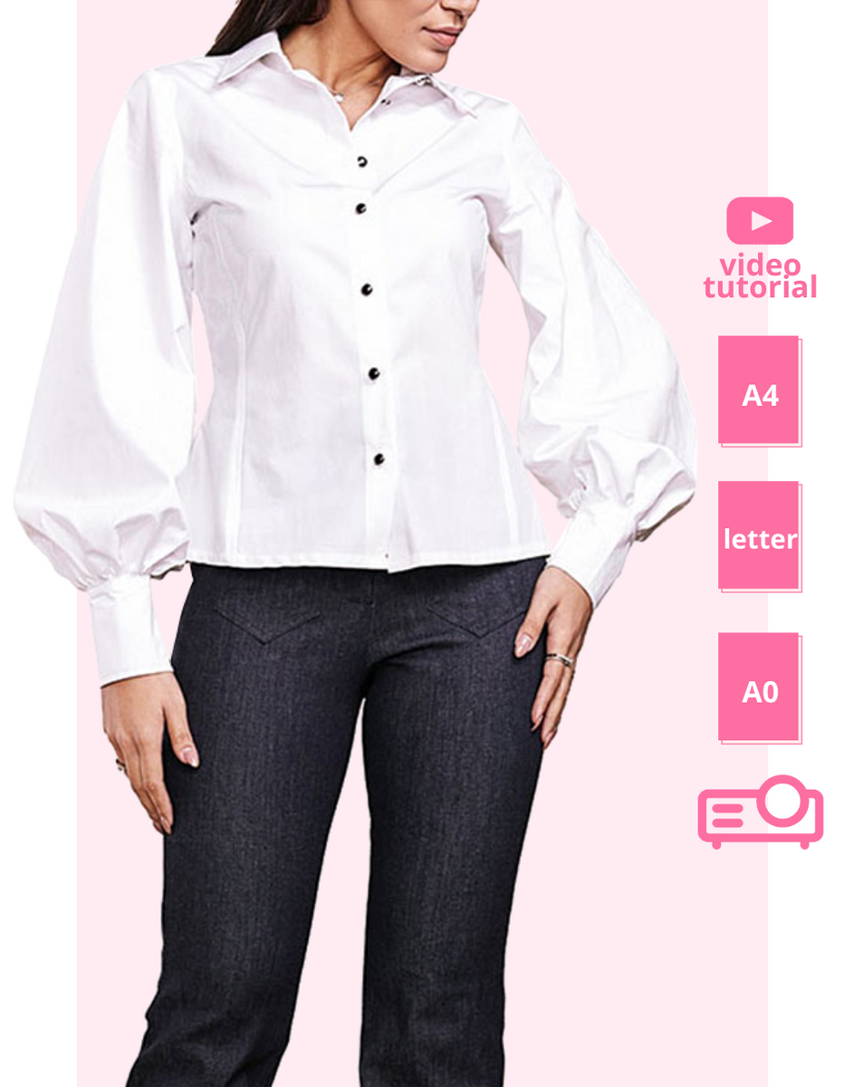 Shirt blouse patterns hotsell