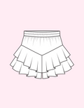 AVA - Pattern For High Waisted Shorts