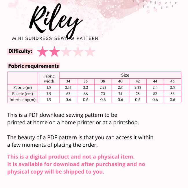 Riley - Jumper Dress Pattern