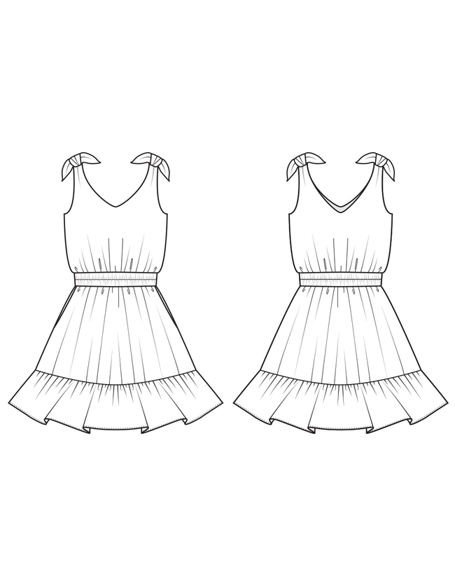 Riley - Jumper Dress Pattern