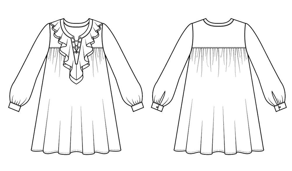 Keep Your Style Simple And Sweet With This Babydoll Dress Pattern