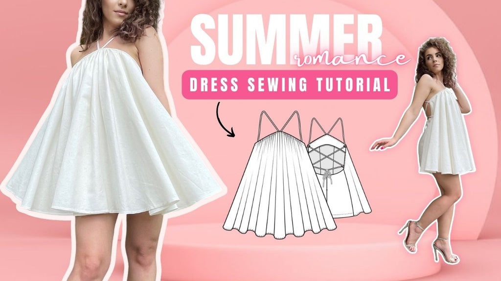 Here's How To Sew A Halter Dress Pattern You'll Adore [Sewing Guide + Video Tutorial]