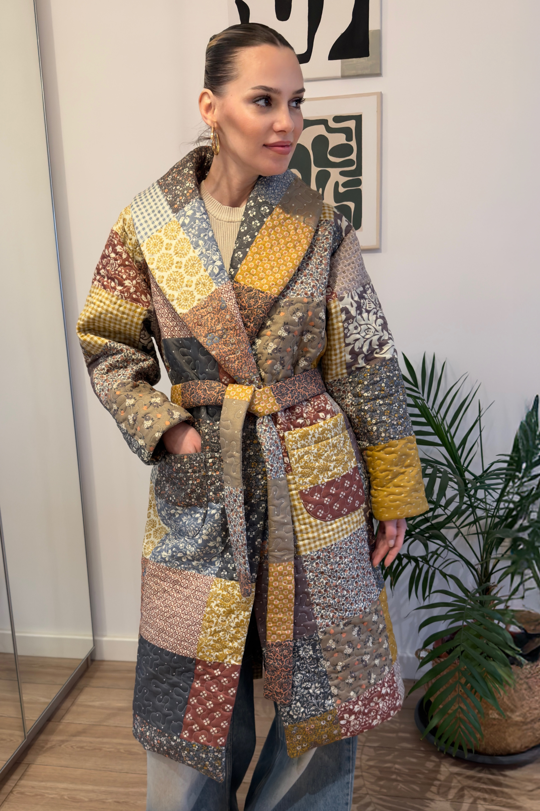 IRIS Quilted Coat Pattern – GeorgettePatterns