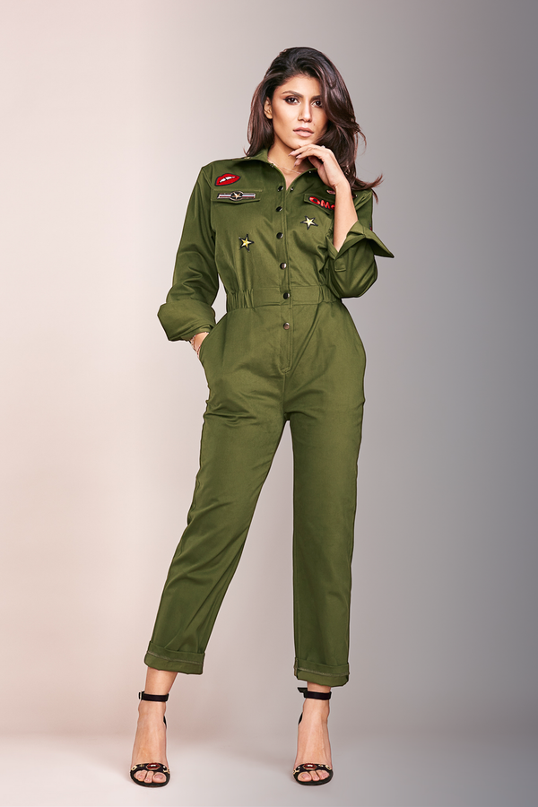 JULIA - Army Jumpsuit Pattern