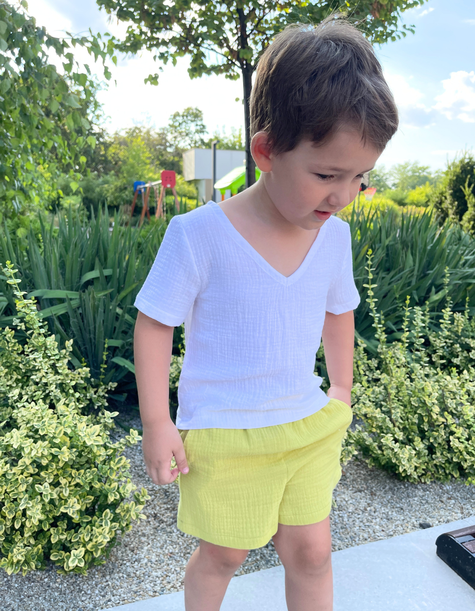 Boys Playtime Outfit sewing pattern – GeorgettePatterns