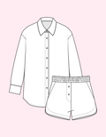 Harper -  Shirt & Shorts Matching Set Pattern