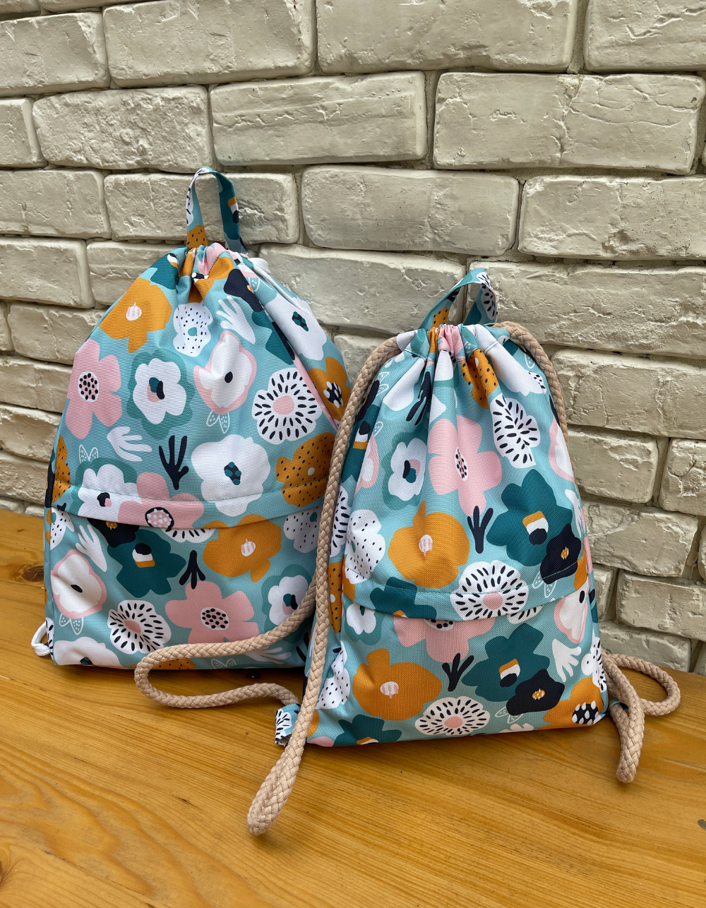 two pipe cords backpack pattern
