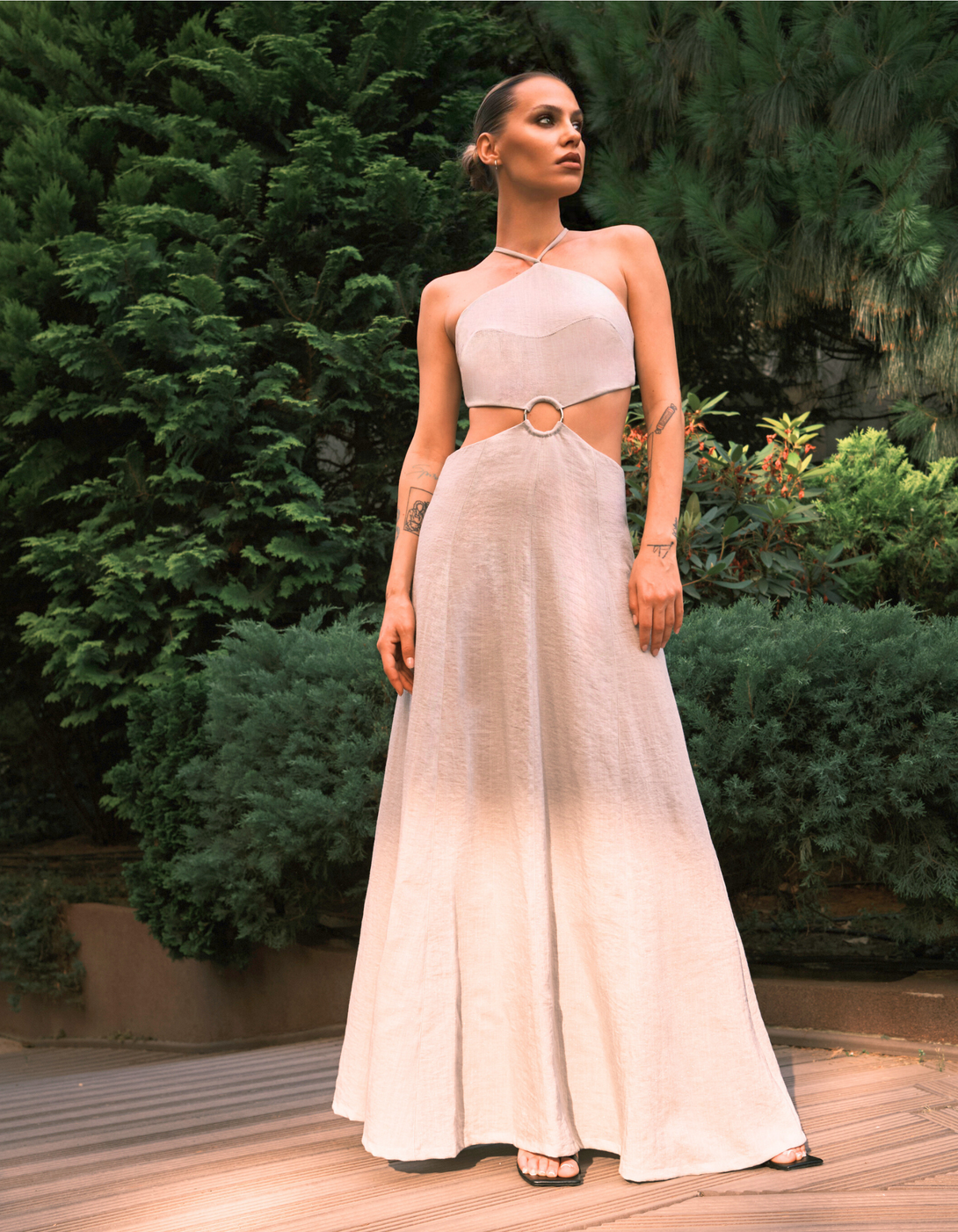 Allie Halter Maxi Dress GeorgettePatterns Allie Halter Maxi Dress GeorgettePatterns