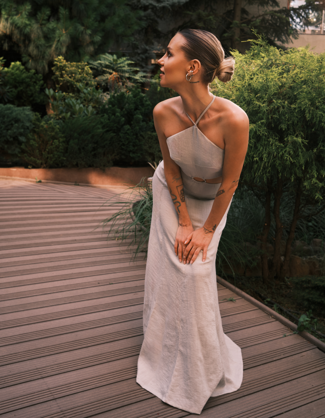 Allie Halter Maxi Dress GeorgettePatterns Allie Halter Maxi Dress GeorgettePatterns