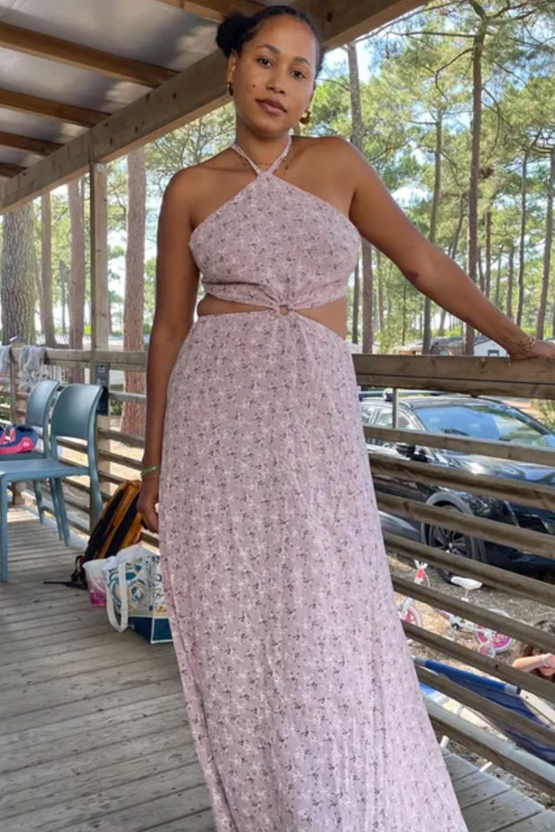 Allie Halter Maxi Dress GeorgettePatterns Allie Halter Maxi Dress GeorgettePatterns