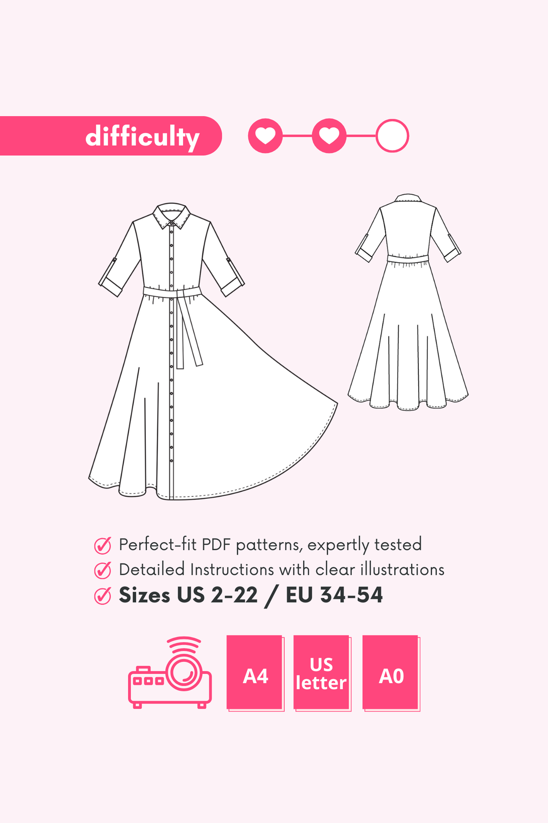 Sew This Shirt Dress Pattern For An All Day Comfort And Style GeorgettePatterns Sew This Shirt Dress Pattern For An All Day Comfort And Style GeorgettePatterns