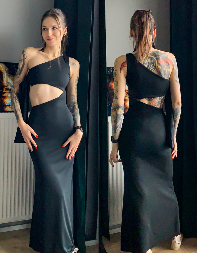 Gaia Cut Out Dress Pattern