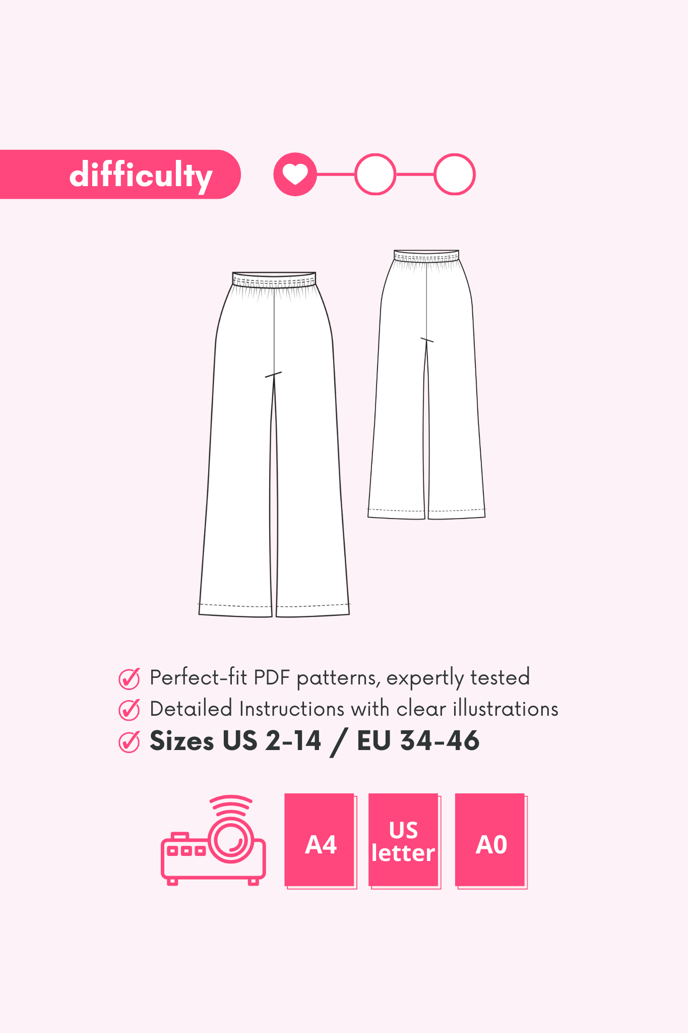 Sweatpant Pattern Block Sweatpants Pattern: A Quick And Easy Sewing Project To Make ...