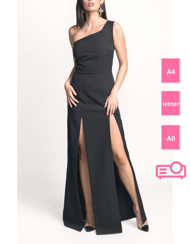 DISCONTINUED - Pattern - Vogue Designer Original - Bellville Sassoon -  Misses Dress - Lined, evening dress/prom - (V1031), each