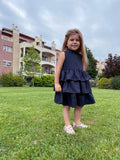 SABRINA - Girl Ruffle Dress Sewing Pattern