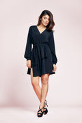 woman in midi dress pattern