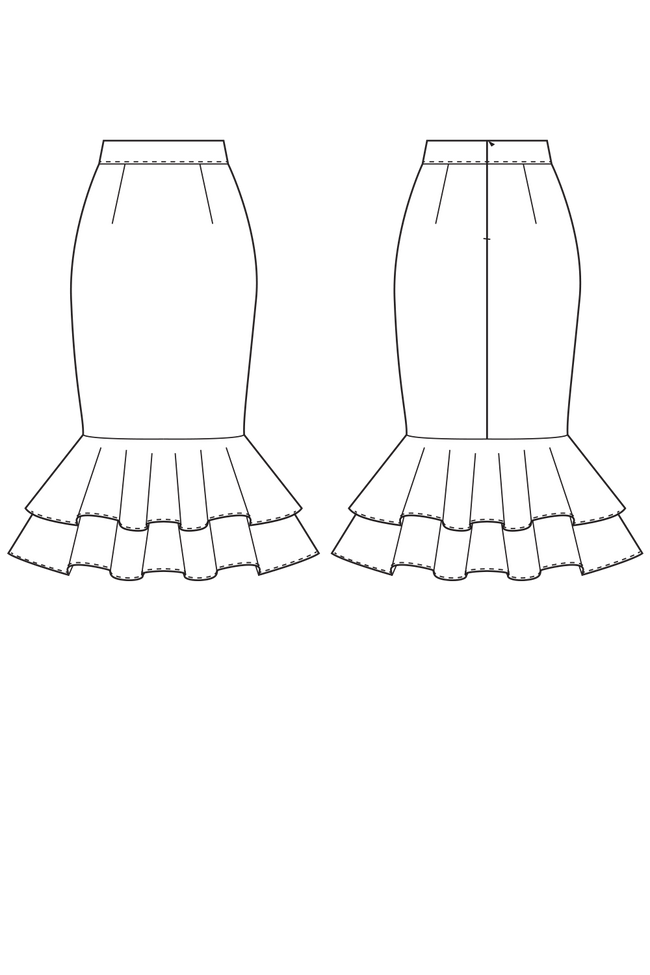 Fishtail sales skirt definition