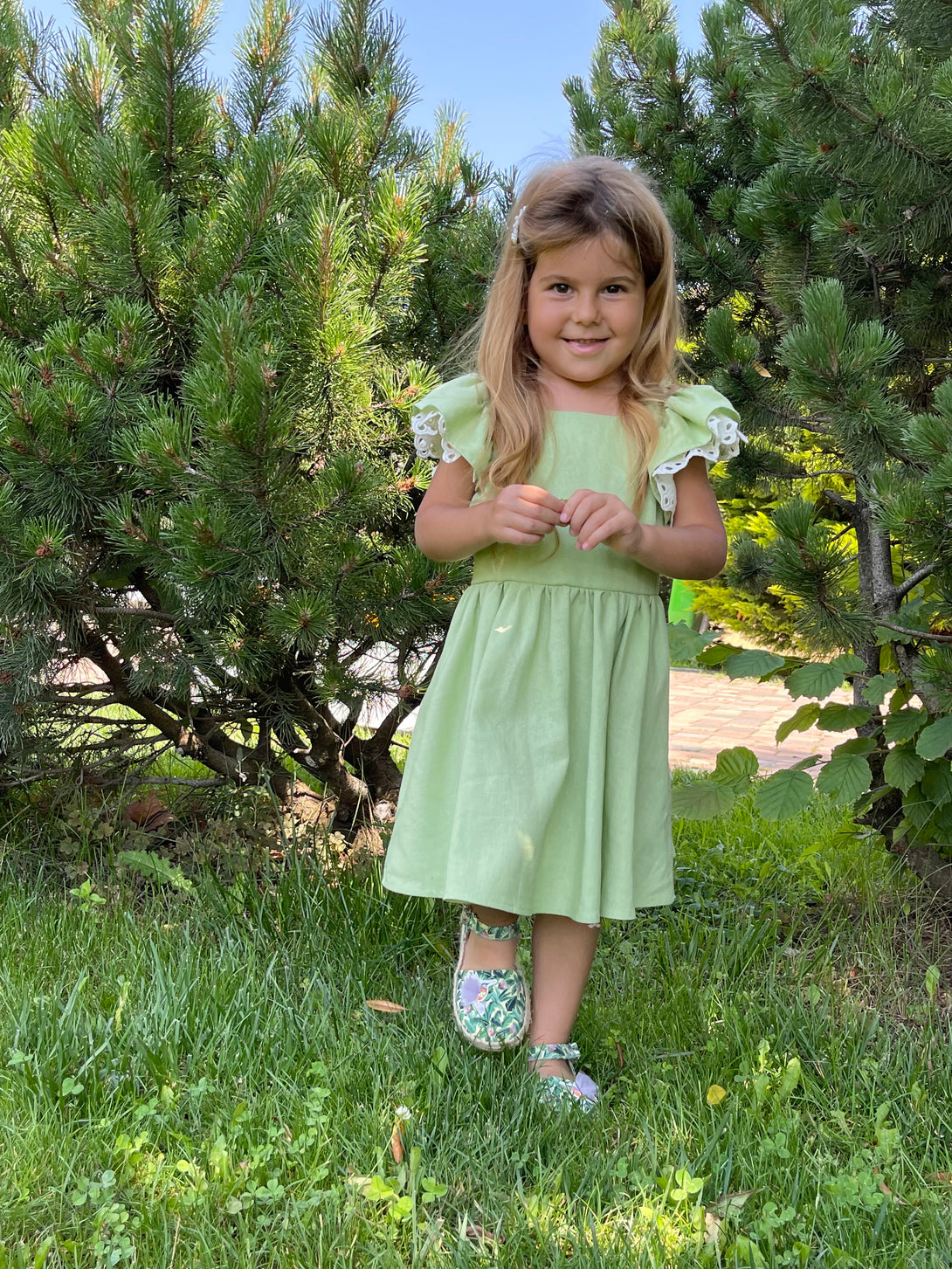 dress sewing pattern for little girls
